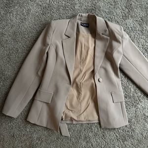 Kittenish Taupe blazer
